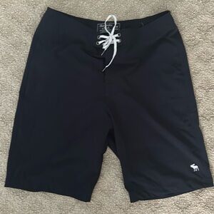 A&F stretchy blue shorts